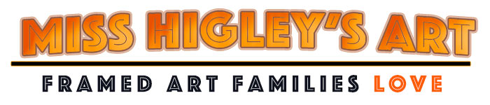 Miss Higley Art – Art for Kids Rooms Logo